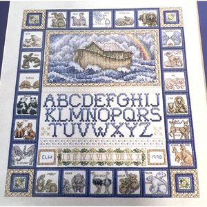 Teresa Wentzler Noahs Ark Cross-Stitch Pattern Booklet By Leisure Arts